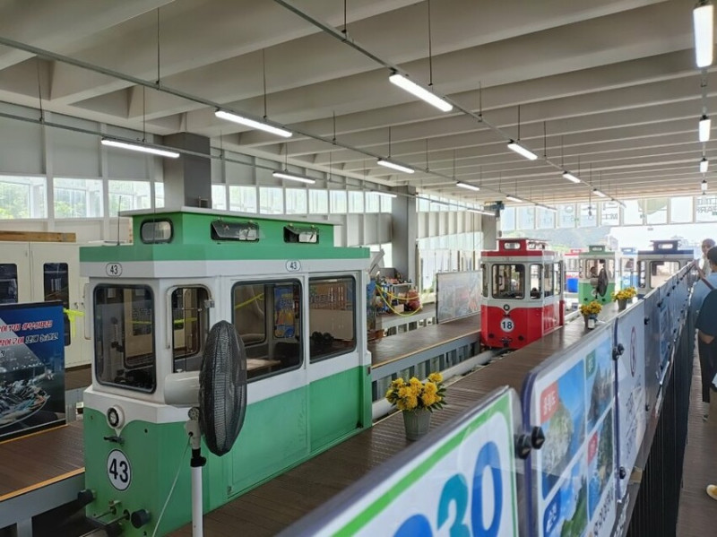 2023韓國釜山|海雲臺BLUE LINE PARK海濱列車(天空膠囊) + 青沙浦天空步道~KKDAY一日遊