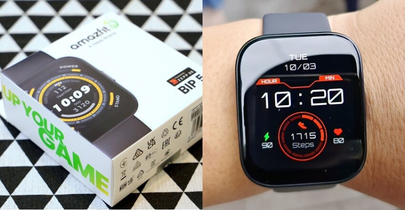 華米Amazfit Bip 5 大螢幕健康智慧手錶開箱．120種運動模式、高續航力使用心得!
