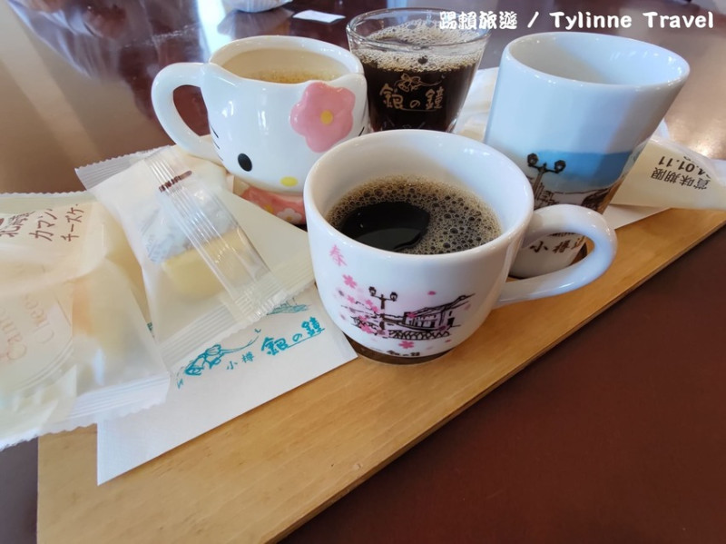 日本【北海道美食】銀之鐘1號館，買咖啡送咖啡杯 | 香濃乳酪蛋糕 | 咖啡無限量喝到飽 | 小樽必逛咖啡館