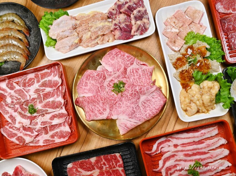 激安肉食堂｜台中少見內臟燒肉吃到飽，試營運加碼A5日本宮崎和牛吃到飽，最低599元起