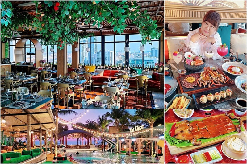 泰國芭達雅美食推薦|知名A-ONE Hotel集團品牌餐廳，超Chill！3家網美必訪餐廳，無敵海景、浪漫夕陽，美照與美味兼具的雙重享宴，做好筆記準備衝!　　