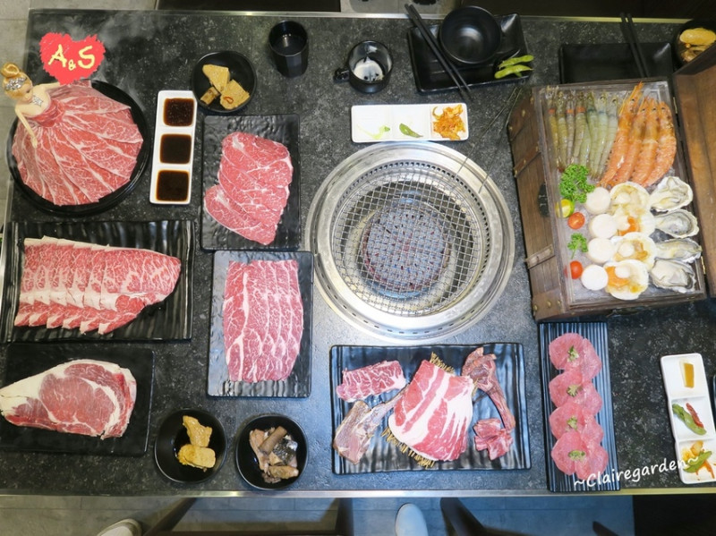 桃園 超夯の燒肉~頂級海鮮寶藏盒PK 和牛肉片舞衣芭比