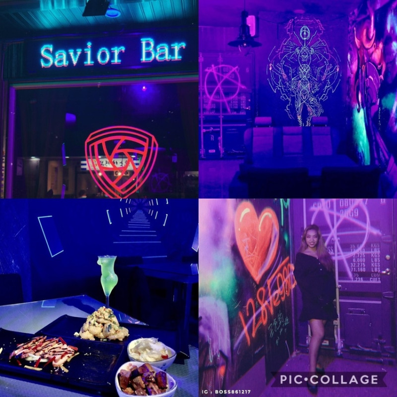 【台北西門町商圈】喝酒趣—Cyberpunk X Savior Lounge Bar 救世主小酒館