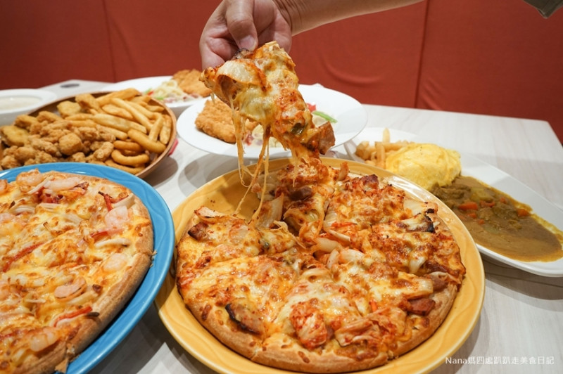 《新竹美食》湖口50Pizza焗烤美食專賣店 聚餐謝師宴的好地方 