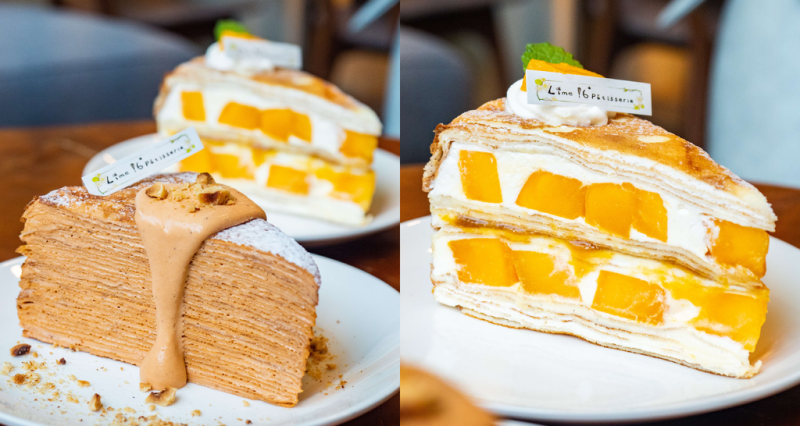 【台中北區】萊姆16手作甜點☞住在巷弄裡的千層蛋糕專賣，層層堆疊著美味與用心。