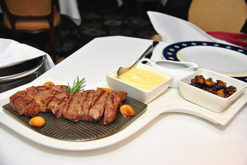 【吃在台北】歐華酒店‧地中海牛肋排牛排餐廳乾式熟成牛排初體驗
