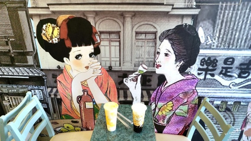 ★大正年代復古茶飲店★【樂是吉 大正浪漫茶室】喝茶浪漫，浪漫喝茶。