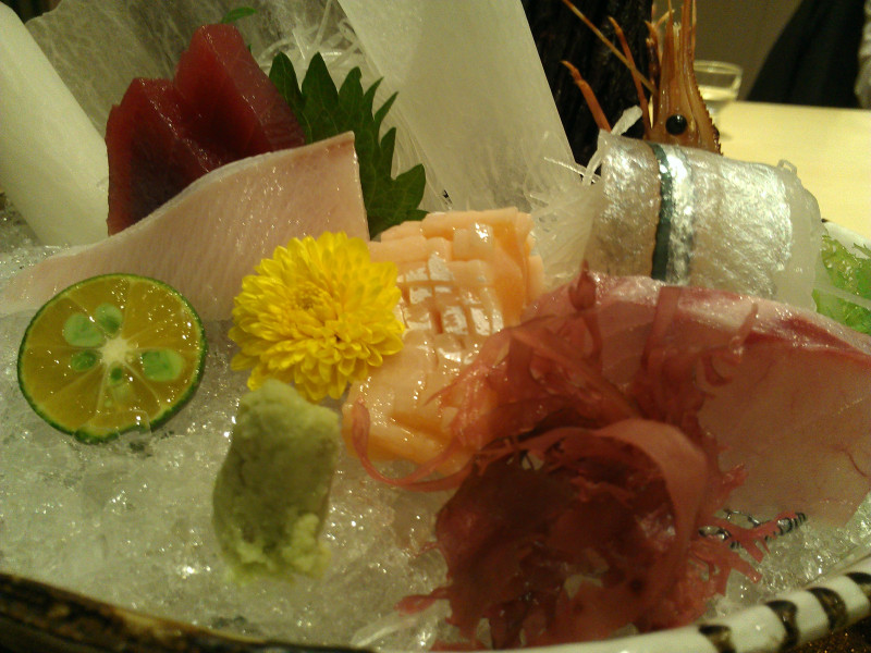 老爺大酒店中山日本料理廳--美味的感覺是無法言語的