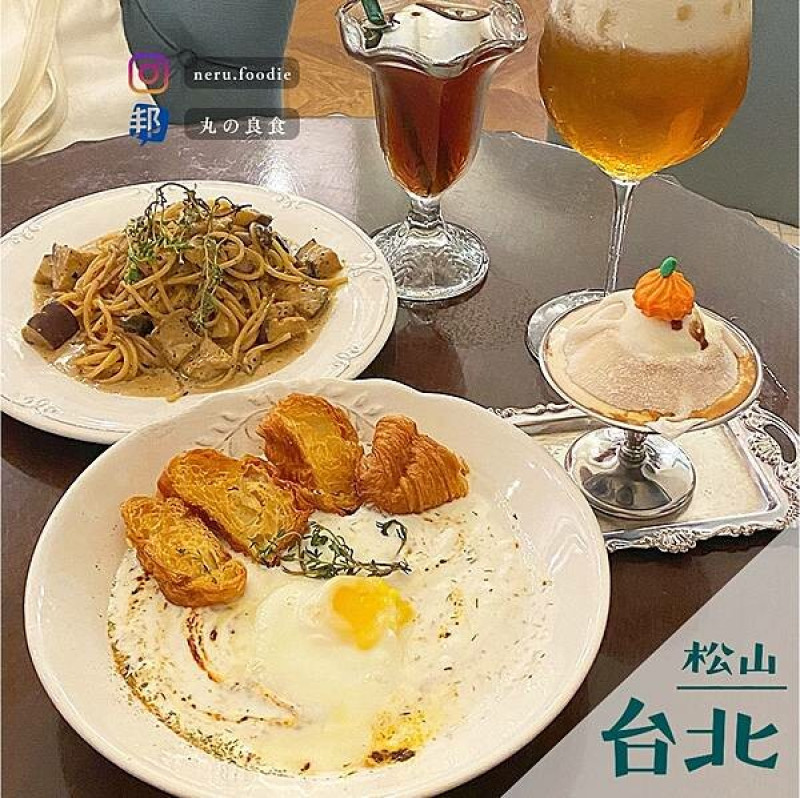 喫茶小豆KISSAAZUKi｜松山文青復古風餐廳推薦 @neru.foodie / 丸の良食