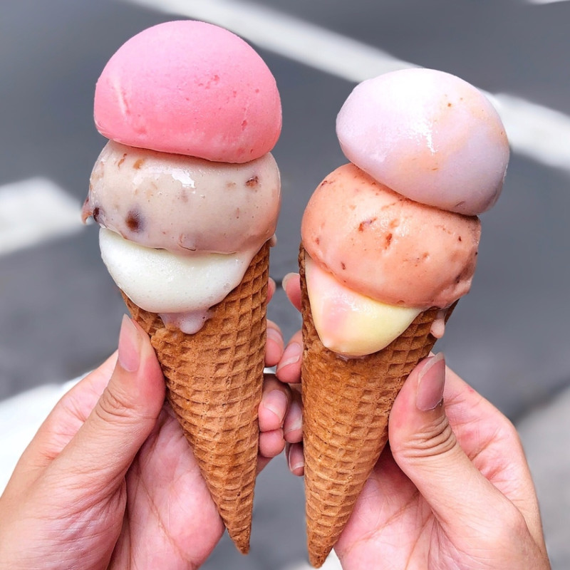 《台北*永富冰淇淋》1945年創立傳承三代的古早味冰淇淋，9種口味讓你慢慢選~(附永富菜單)
