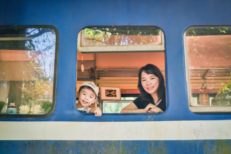 ［新竹景點］合興車站 (愛情車站) 火車控必遊，小火車、柴油列車、藍皮復古車廂
