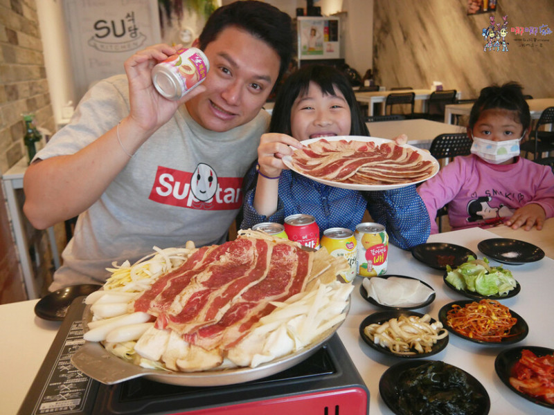 龍潭超平價韓國烤肉、火鍋~小菜白飯吃到飽，還有炸醬麵、韓式炸雞 | 哪哪麻