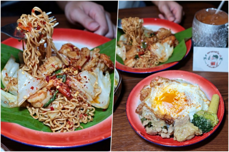 台南晚餐消夜【沙白電台สบาย เรดิโอ】台南泰式料理，不用飛出國，就可以體驗的到泰式街頭的異國風情~近海安路|國華街
