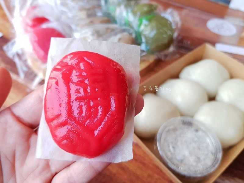 《高雄美食》正月初一手作麻糬❤超萌的傳統美食~迷你紅龜粿！！