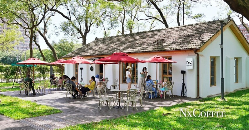 【桃園】NxCoffee，歐系森林草原咖啡廳，虎頭山創新園區，百元有找平價咖啡廳