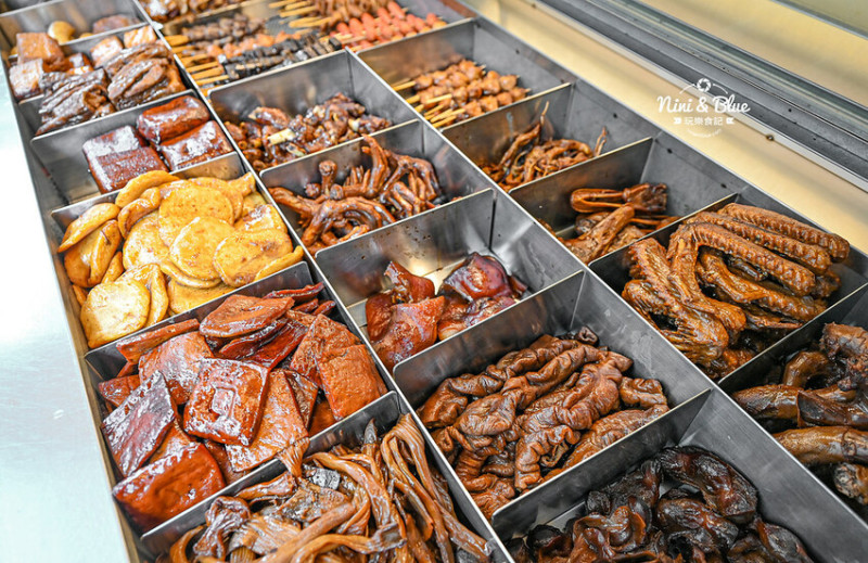 台中東山鴨頭，近30種食材先滷後炸，推薦必點超酥脆的招牌豆皮 -妮妮布魯