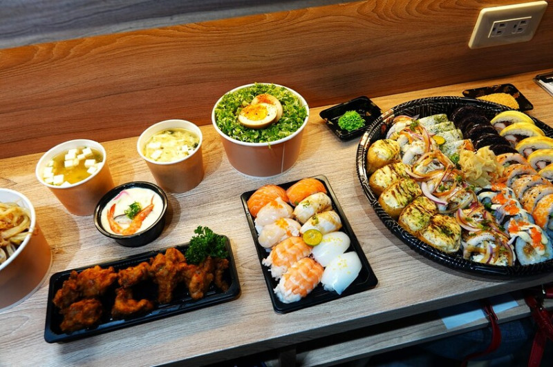 【新竹外帶壽司】享稻Enjoy sushi，外帶壽司、日式料理，用料實在，新鮮現做，慶生、會議餐盒、熊貓外送，