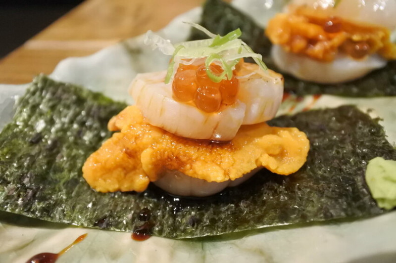 國父紀念館日本料理|千日居創意和食，干貝海膽堡絕不能放過!
