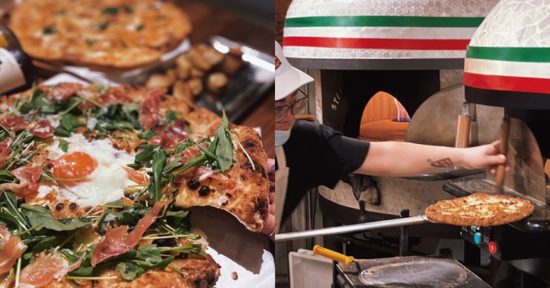 Pizza³/Pizza3次方，還原道地義大利披薩的口感！全台唯一手工雙窯爐窯烤披薩就在信義區！