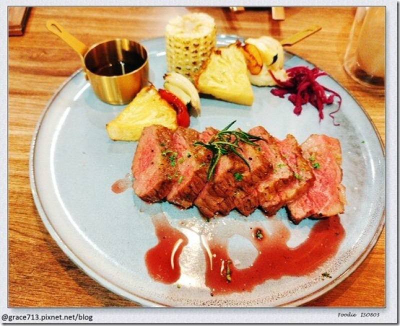 [食]台北吉林路 樂城牛排餐館 阿城鵝肉的新品牌  微高級感的中價位牛排館 (含菜單)