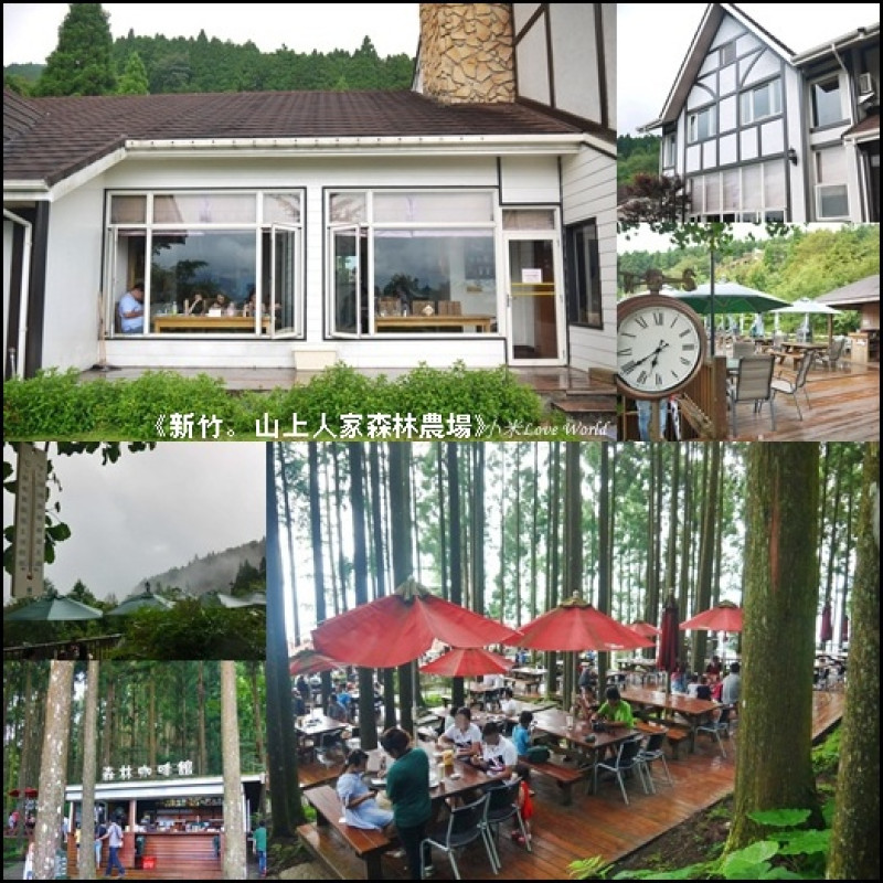 [遊記]新竹五峰-山上人家森林農場 賴著不走~超優美森林系咖啡廳