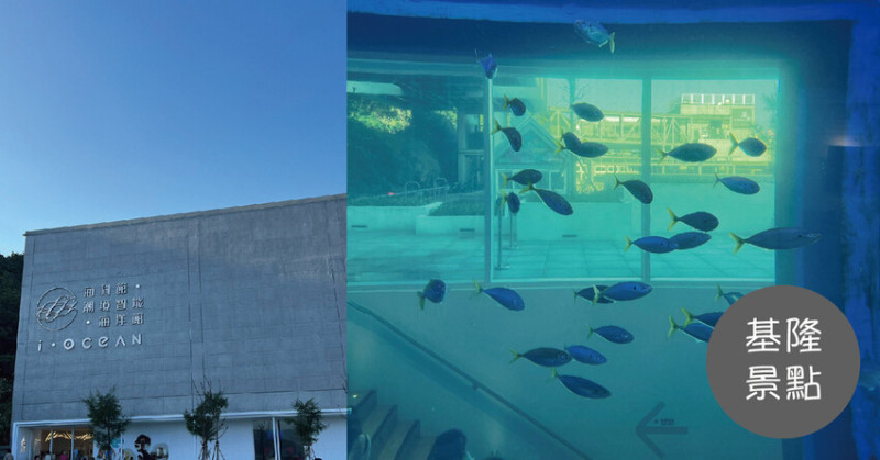 基隆景點 ｜ 潮境智能海洋館  i OCEAN 超人氣親子景點 兩層樓挑高大魚缸 虛實結合互動體驗