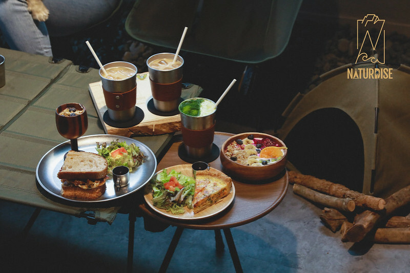 【大安區/古亭站】結合咖啡、輕食、甜點，Naturdise戶外裝備咖啡廳讓你在城市裡也能體驗露營！