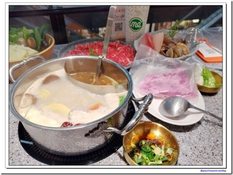 [食]台北捷運中山站 呷哺呷哺新光南西店 多種湯底及手搖飲的個人火鍋店