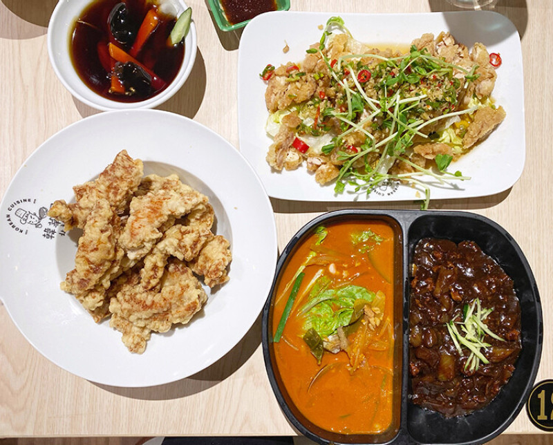 [新竹竹北] 韓華園，想知道韓劇裡面在吃什麼？就來吃韓式中華料理黑色炸醬麵！ 菜單 營業時間