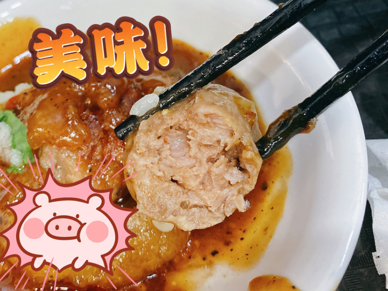 【台中 小吃】王哥肉丸中科店，又脆又Q 滿足所有對肉丸的期待