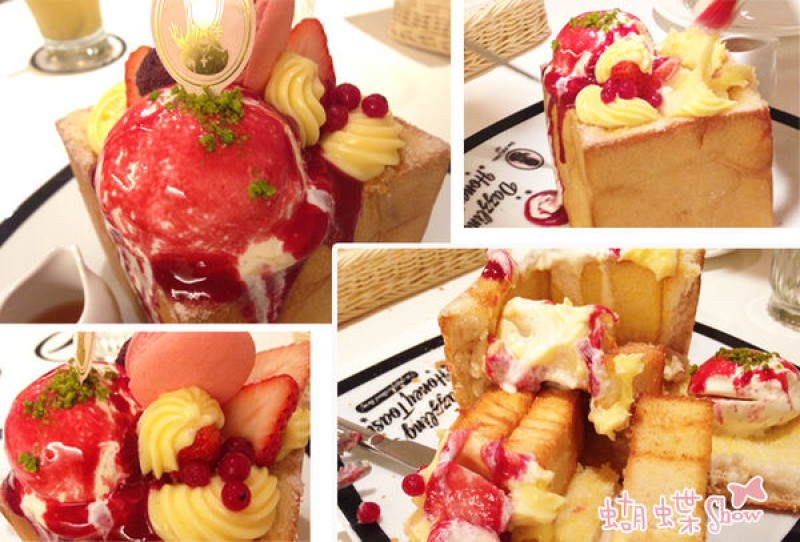 【食記】Dazzling Cafe Pink(1店)蜜糖吐司-大女孩小女人吱吱喳喳下午茶的好地方