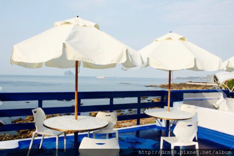 基隆外木山，說走就走看海景點，私人島嶼MYKOMOS希臘風格餐廳，散步，放鬆好去處＠瑪姬幸福過日子