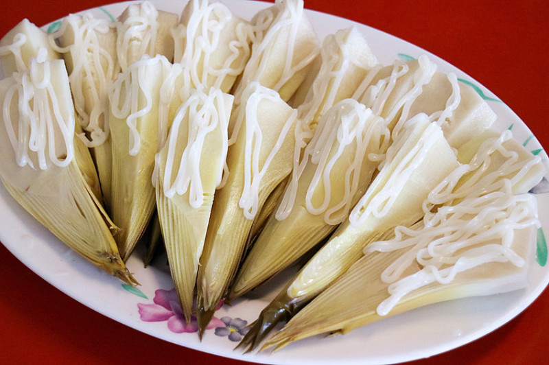 【雲林古坑】華山小吃 便宜又好吃的竹筍大餐超厲害 家常料理