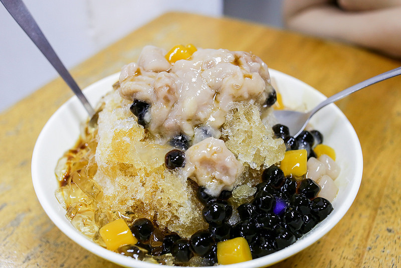 【玩 台北】南機場夜市"芋頭大王"夏季限定超好吃剉冰。就愛跟芋頭纏綿再一起~
