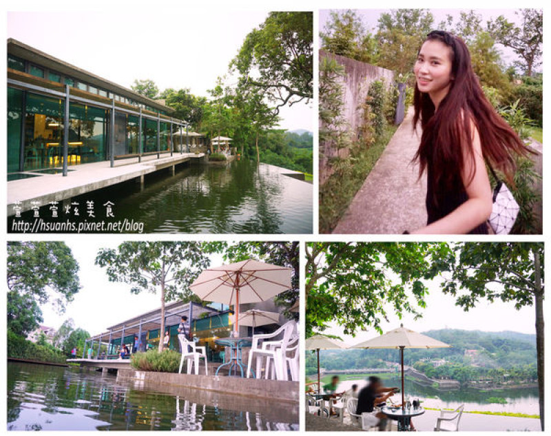 【新竹。峨嵋】二泉湖畔咖啡民宿。恍如仙境的山中水上咖啡廳 風景美的超放鬆