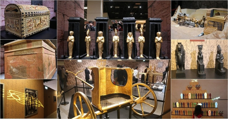 圖坦卡門－法老王的黃金寶藏特展  五歲抬頭必看埃及政府獨家授權台灣首展