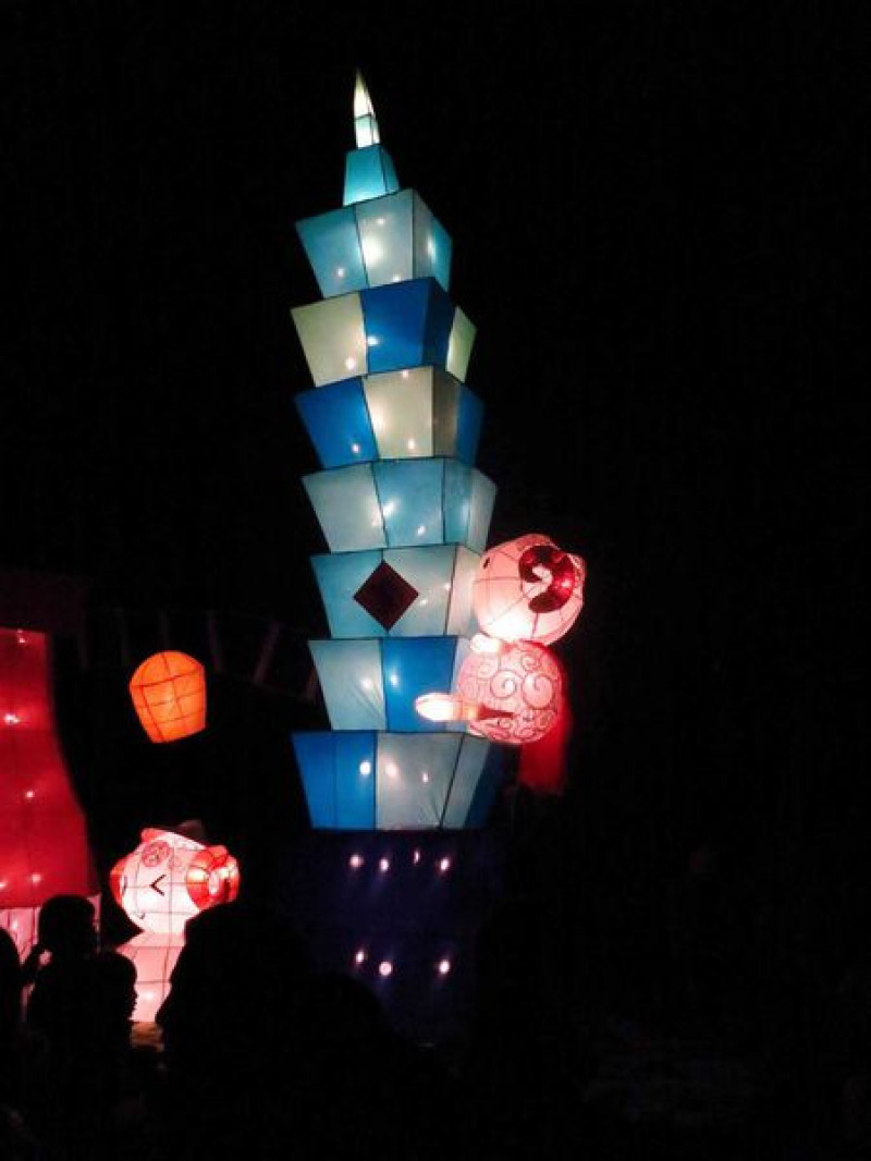 2015台北燈會、台北圓山花博公園燈節
