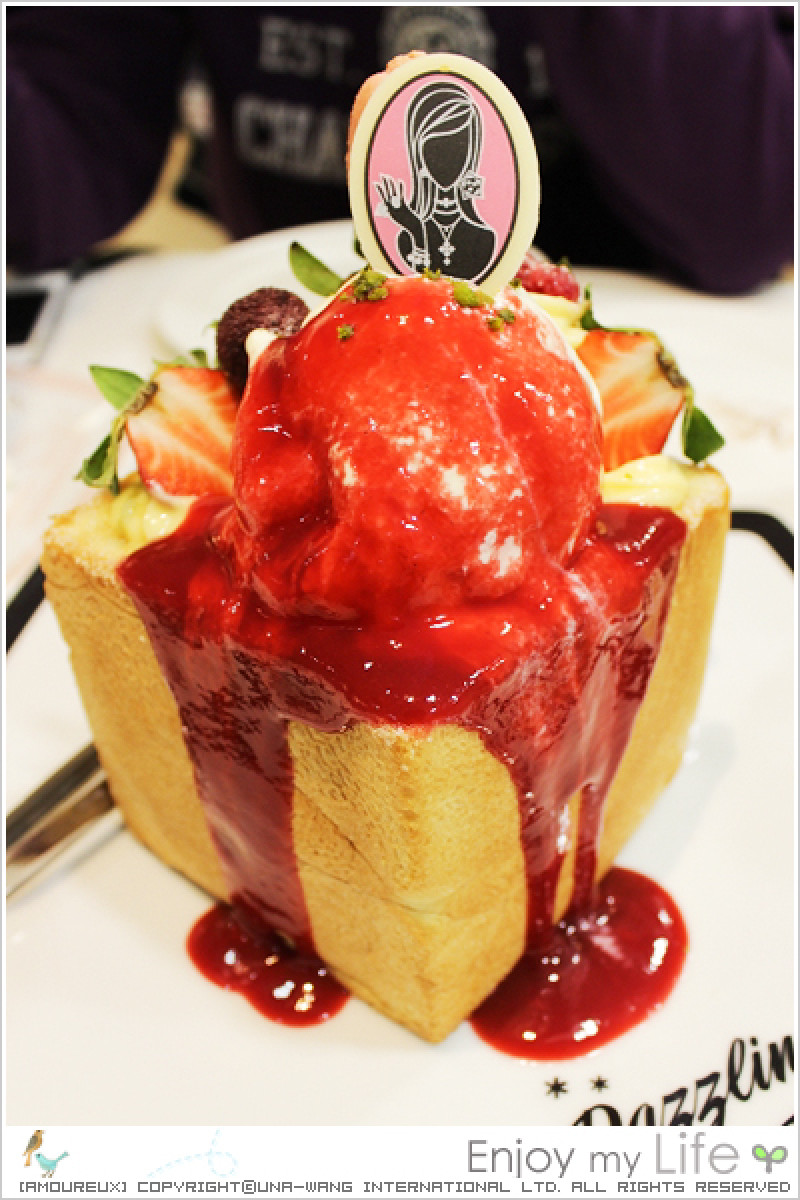 ❤【食】再訪信義新光A11 Dazzling Cafe Sunshine–名媛風甜點「蜜糖吐司」好吃又時尚！