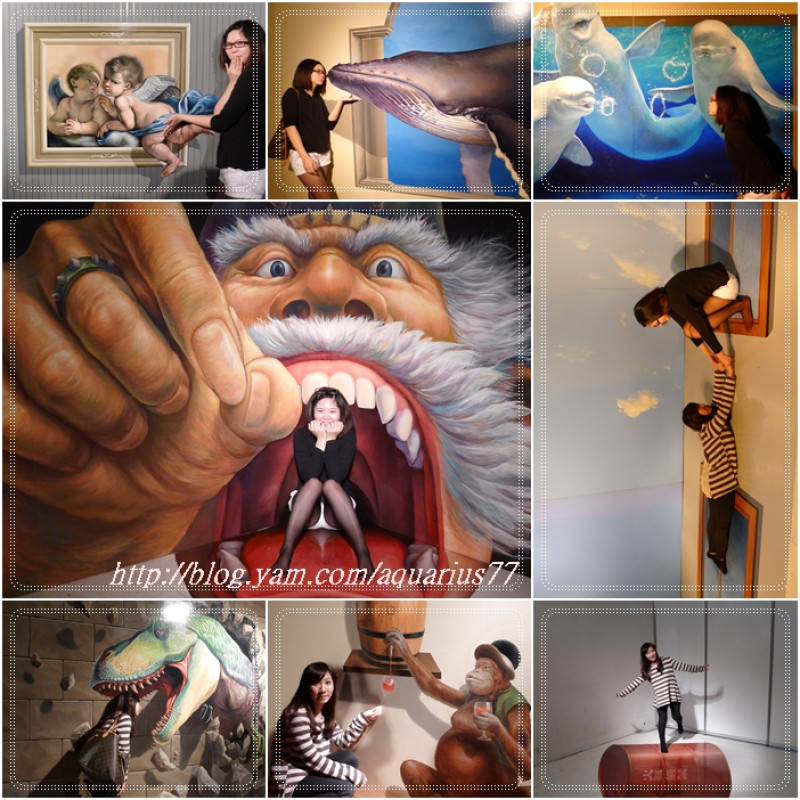 【台中．西屯區】日本3D幻視藝術展 ~ 不可思議三度到來！