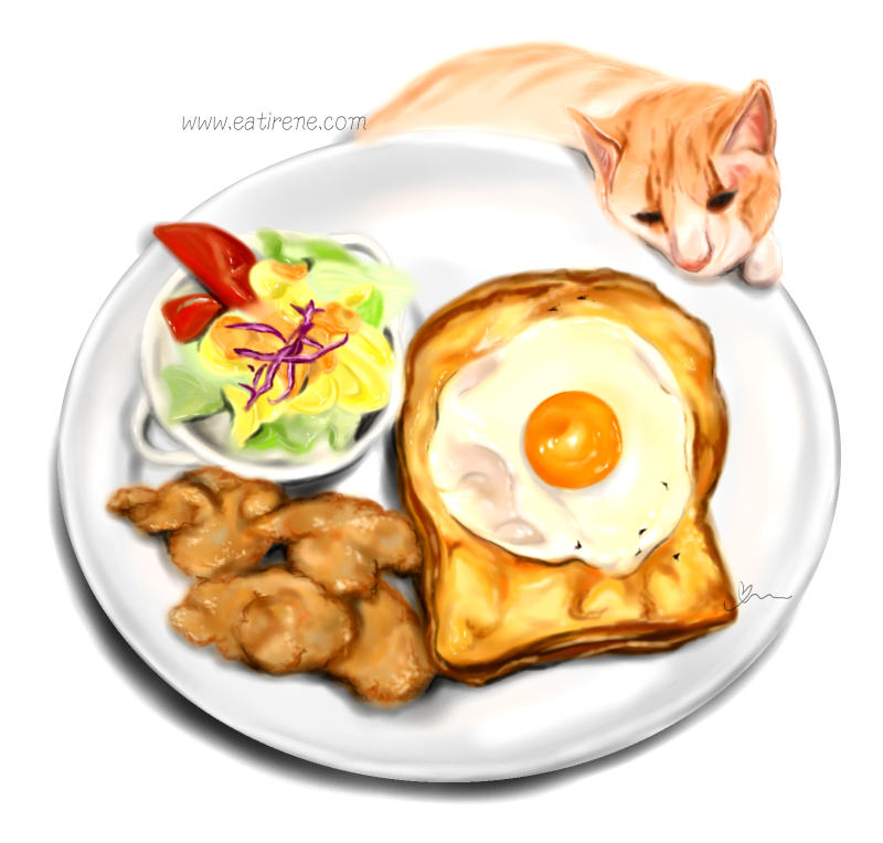 Toast Chat(台北大安)---炸雞當配餐？不止餐點好吃,還有療癒貓咪作陪喔