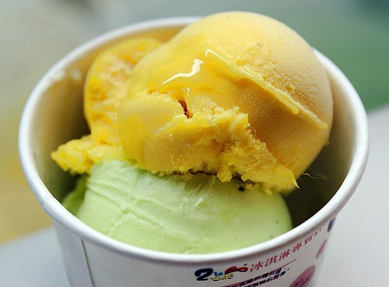 【台中】2 in 1 冰淇淋 偽裝成冰淇淋的新鮮水果