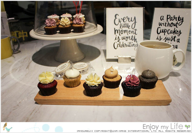 邀約｜捷運東門站「Les Bébés Cupcakery貝貝西點」–全台首創超迷你Babycake杯子蛋糕！