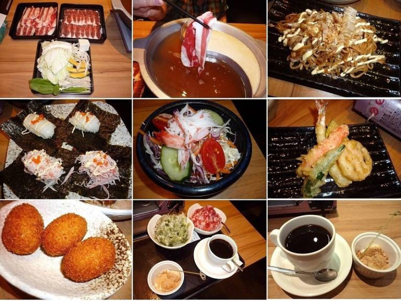 日式料理+涮涮鍋吃到飽-和食上都家樂福淡新店体驗心得
