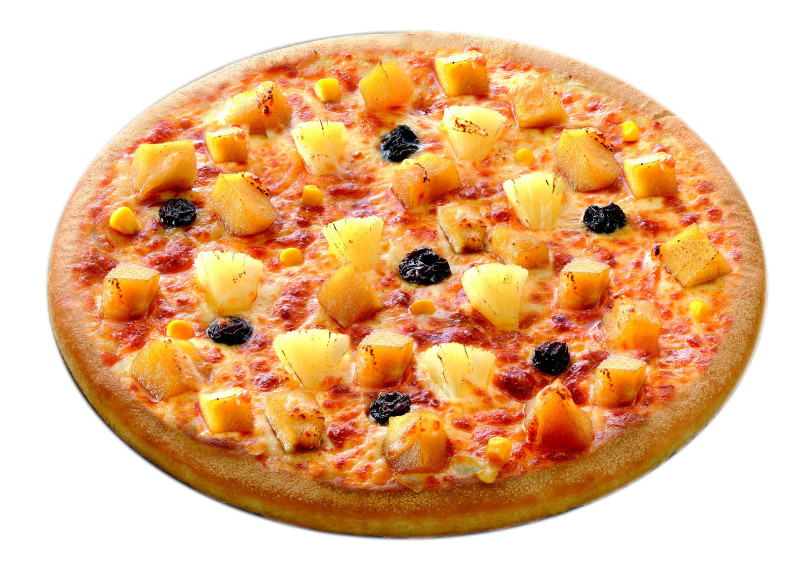 【拿坡里披薩‧炸雞】蘋果肉桂大披薩　新品上市