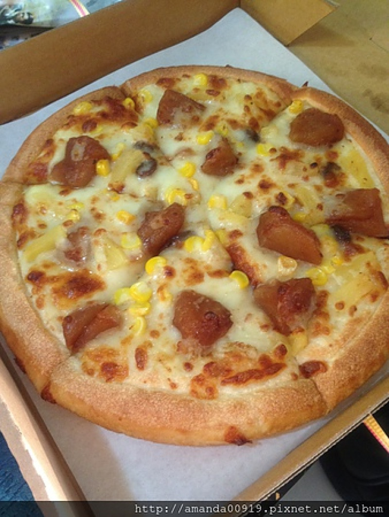 【全省-試吃】拿坡里-全新口味披薩 蘋果肉桂pizza