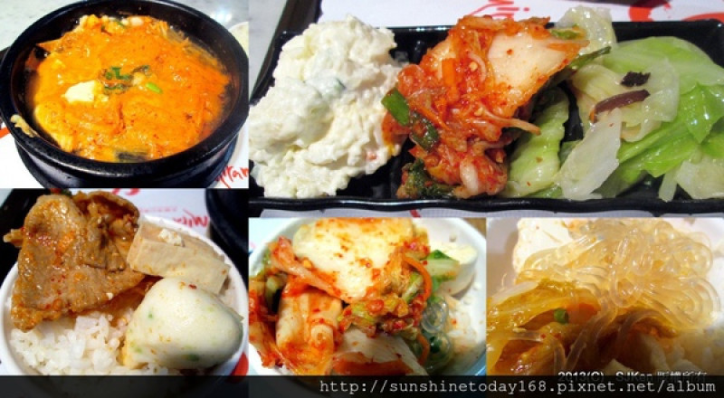 「雪獄山韓式料理美麗華大直店」--- 香辣火燙的泡菜豬肉鍋
