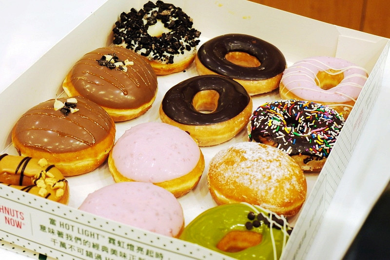 【台北】美國經典老牌甜甜圈原汁原味登台 ● Krispy Kreme Doughnuts Taiwan