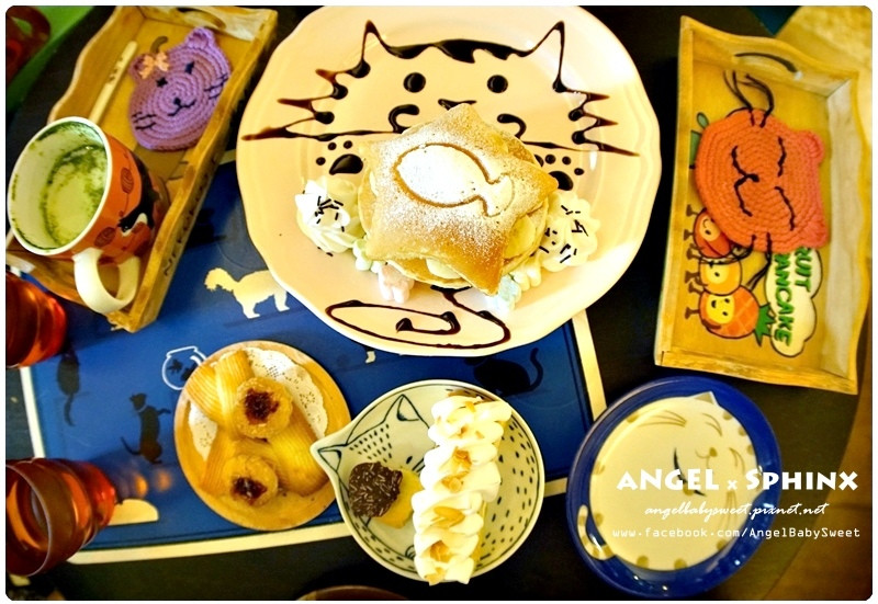 「基隆火車站」萌萌貓咪下午茶特色餐點 ❤ 貓小路café