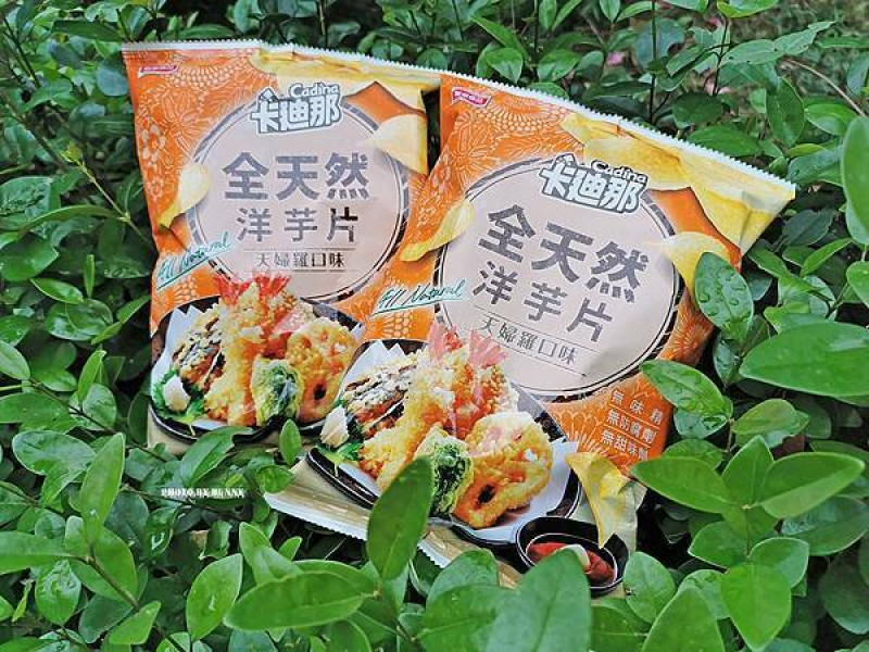 【零食】聯華食品 卡迪那 全天然洋芋片天婦羅口味 / 日式和風新口味 清爽滋味不停手