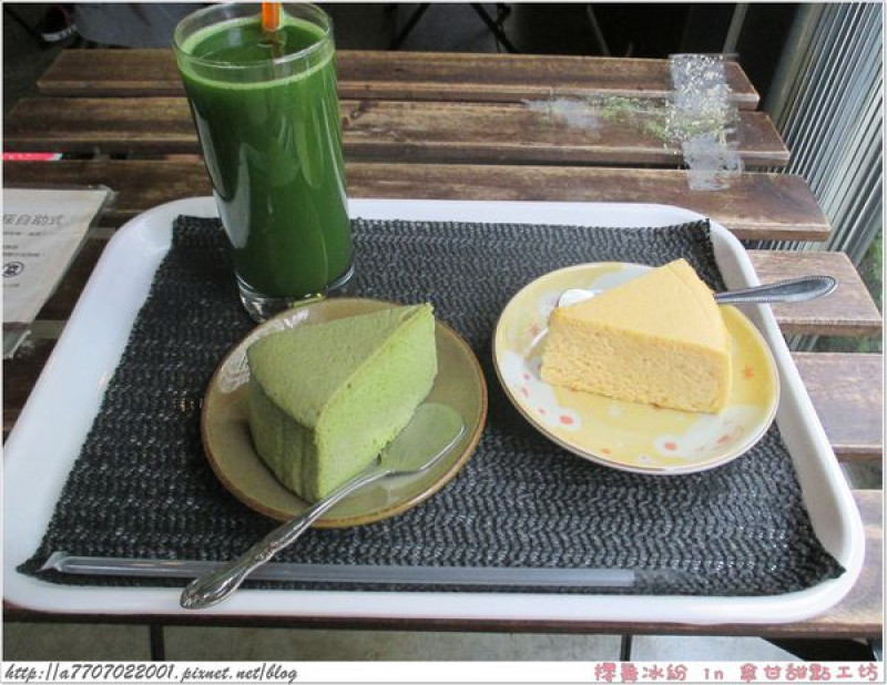 台中 ✿傘甘甜點工坊(草悟道店)✿ 午後美麗的濃綠意外驚喜 不起眼的好吃甜食小店